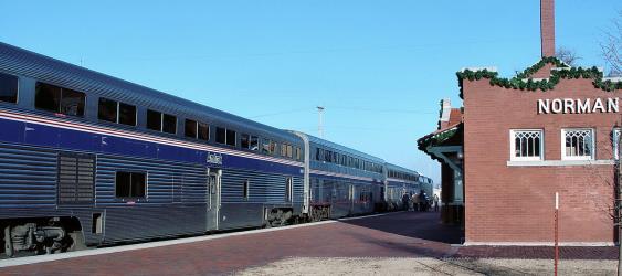 Heartland Flyer exterior Heartland Flyer exterior
