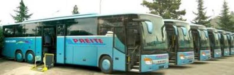 Bus side view Bus side view