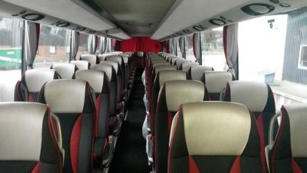 Bus interior Bus interior