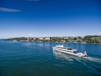 Ferry on lake Ferry on lake