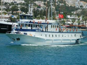 A Bodrum Ferry Boat A Bodrum Ferry Boat