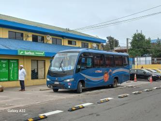 Bus exterior Bus exterior
