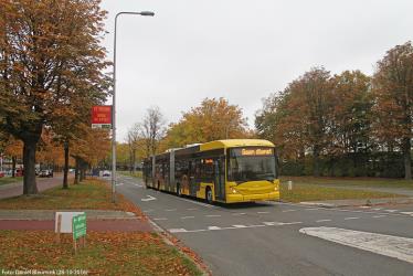 Articulated bus in Utrecht
