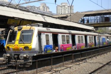 At Goregaon station Mumbai
