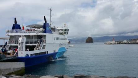 Ferry at port Ferry at port