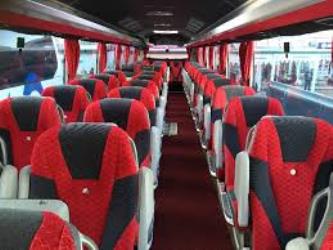 Bus interior Bus interior