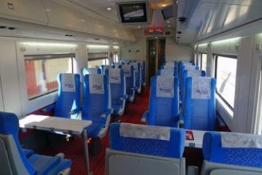 Economy (2nd) class seats on a CAF-built YHT Economy (2nd) class seats on a CAF-built YHT