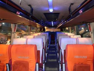 Bus interior Bus interior