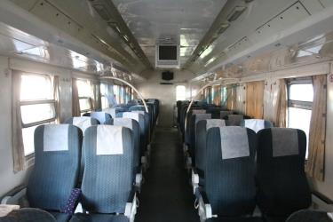 Train interior Train interior