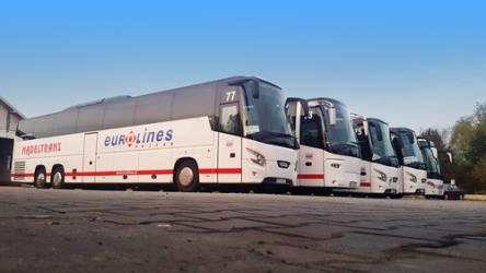 Fleet of buses Fleet of buses