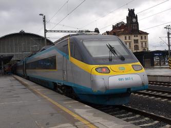 CD train in Prague CD train in Prague