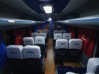 Bus interior Bus interior