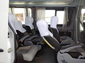 Van interior Van interior