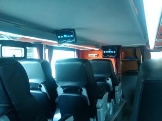 Bus interior Cochecama Bus interior Cochecama