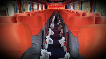 Bus interior Bus interior