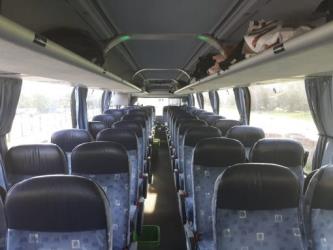 Bus interior Bus interior