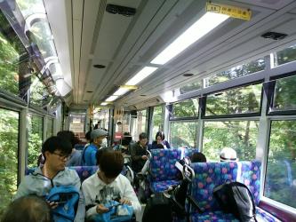 Train interior Train interior
