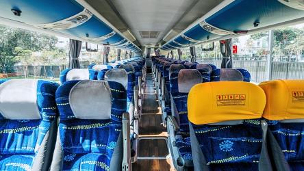 Bus interior Bus interior