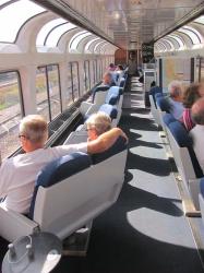 Onboard rotating seats