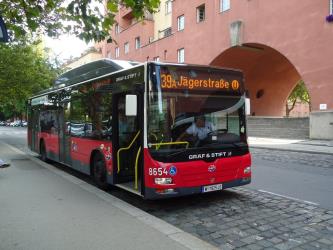 Wiener Linien city bus Wiener Linien city bus