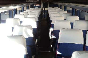 Bus interior Bus interior