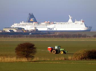 Pride of York Hull to Zeebrugge route Pride of York Hull to Zeebrugge route