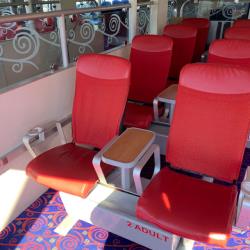 Captain's view seating Captain's view seating