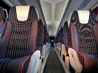 Bus interior Bus interior
