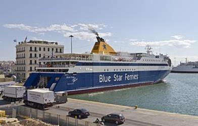 Blue Star Paros at Piraeus Blue Star Paros at Piraeus