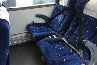 Bus interior Bus interior