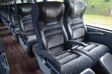 Bus interior Bus interior