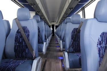 Bus interior Bus interior