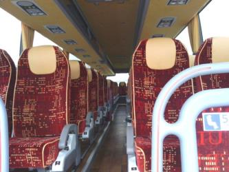 Mid Wales Travel Bus Interior Mid Wales Travel Bus Interior