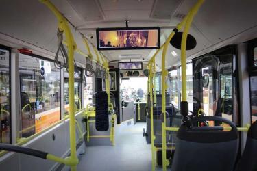 Bus interior Bus interior