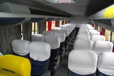 Bus interior Bus interior