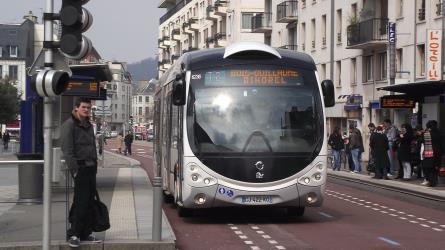 Irisbus Crealis bus on line T2 Irisbus Crealis bus on line T2