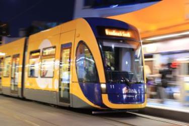 Tram exterior Tram exterior