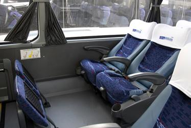 Bus interior Bus interior