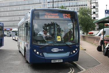 Metrobus front view Metrobus front view