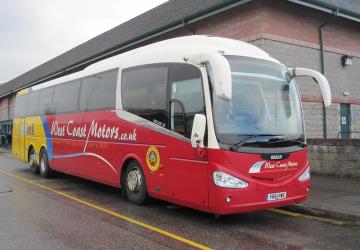 West Coast Motors bus exterior West Coast Motors bus exterior