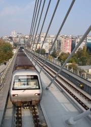 Yenikapi-Haciosman Metro train Yenikapi-Haciosman Metro train