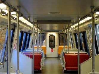 Train interior Train interior