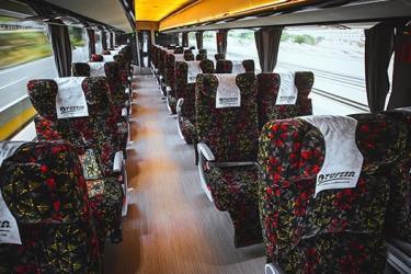 Bus interior Bus interior