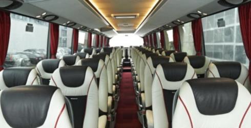 Bus interior Bus interior