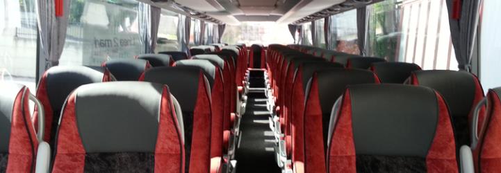 Bus interior Bus interior