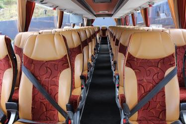 Bus interior Bus interior