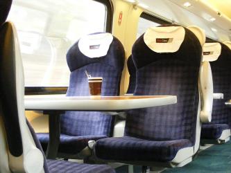 Train 1st Class Interior Train 1st Class Interior