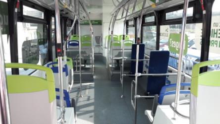 Bus interior Bus interior