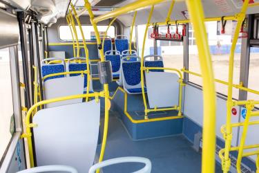Bus interior Bus interior