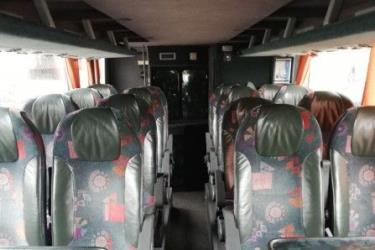 Bus interior Bus interior